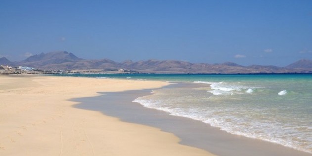 Endlose Strände auf Fuerteventura...