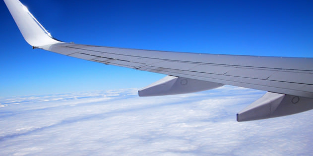 Flug nach Ägypten