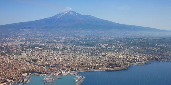 Catania in Sizilien in Italien