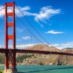 Golden Gate Bridge in San Francisco in Kalifornien in den USA