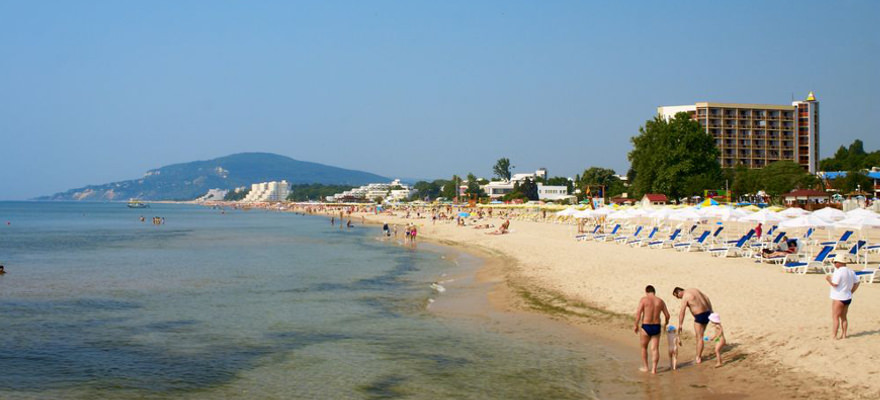 Goldstrand in Bulgarien