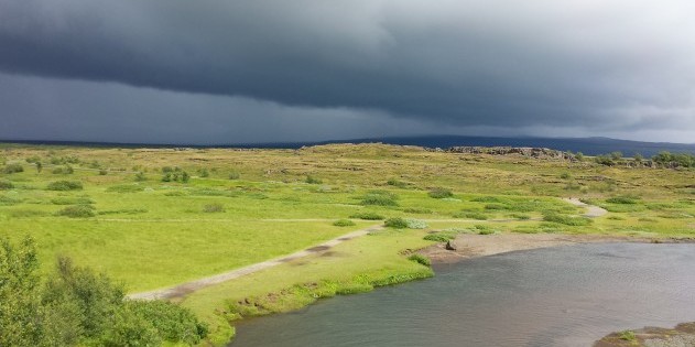 Achtung Gewitter: Das Wetter kann in Island schnell umschlagen