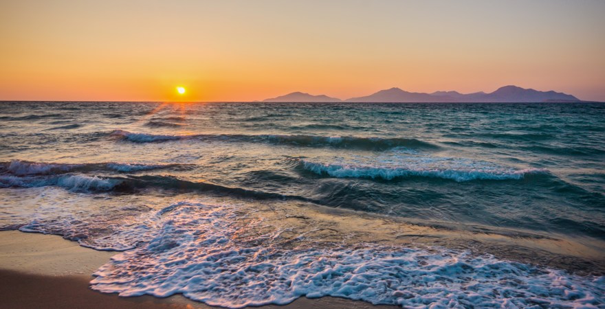 sonnenuntergang am meer