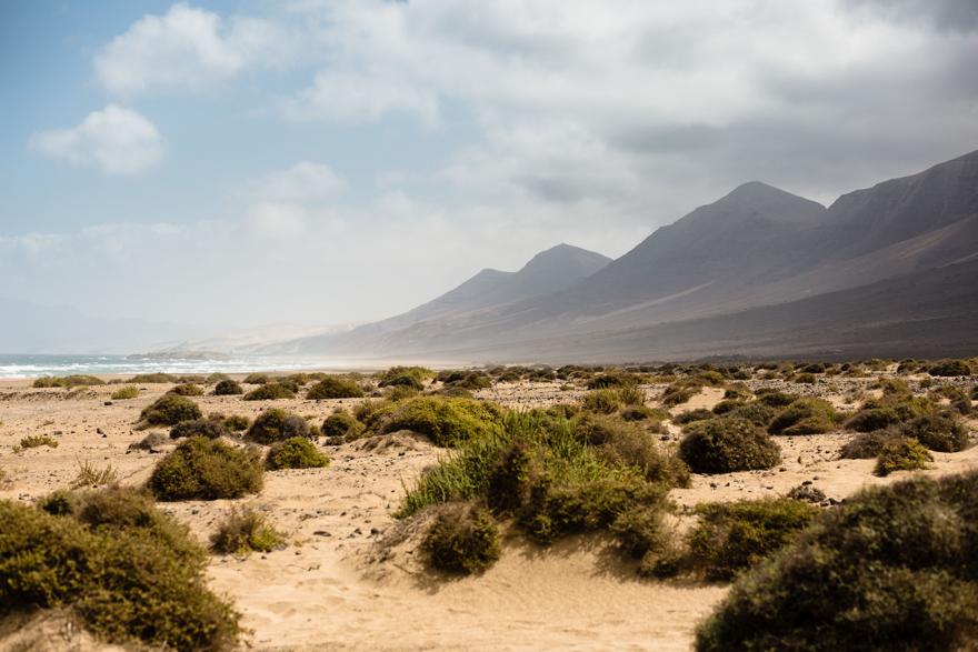Playa de Cofete auf Fuerteventura
