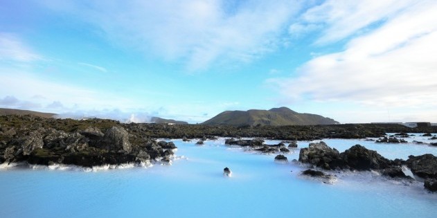 Die Blaue Lagune in Island