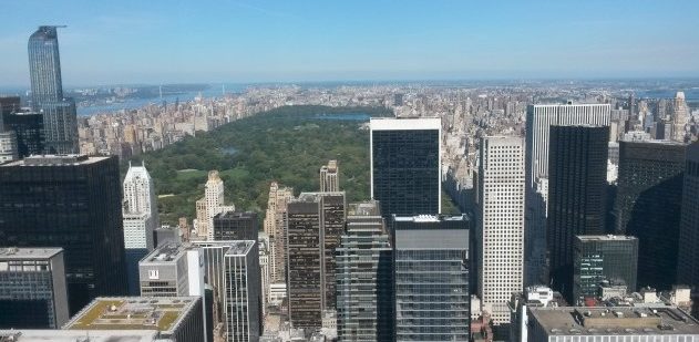 Central Park in New York in den USA