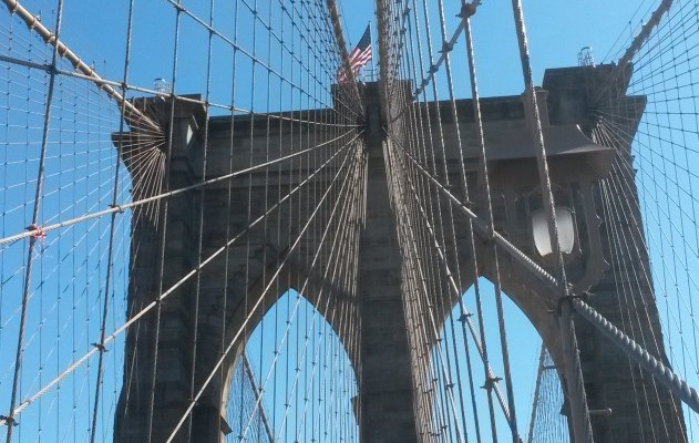 Die berühmte Brooklyn Bridge