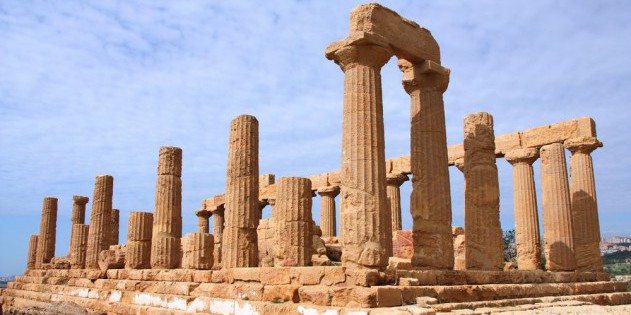 Die Ruine Agrigento auf Sizilien