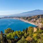 Baderegion auf Sizilien in Italien