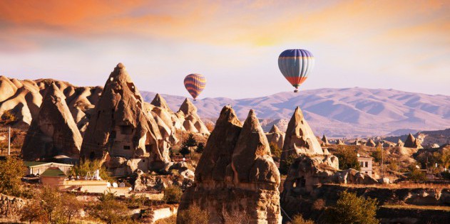 Kappadokien in der Türkei