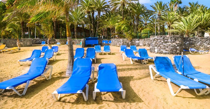 Strand San Agustin auf Gran Canaria
