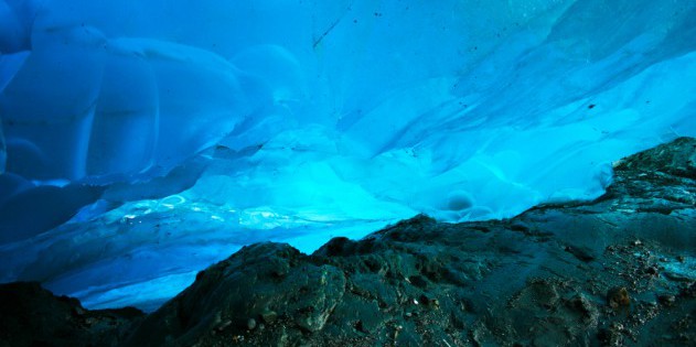 Der Mendenhall Gletscher in Alaska