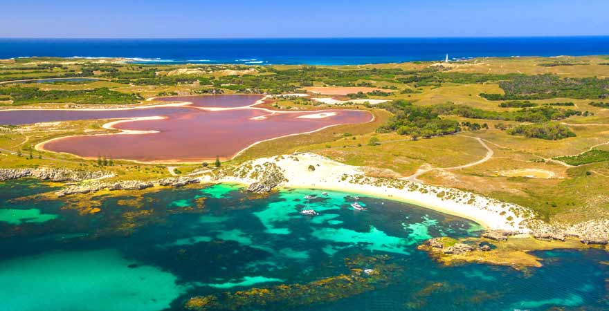 Pink Lake in Australien
