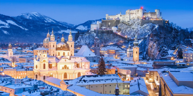 Salzburg im Winter