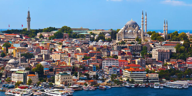 Blick auf Istanbul