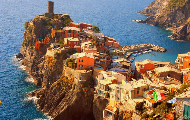 Cinqueterre in Italien