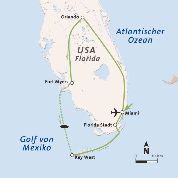 Erlebnis Florida: 5vorFlug Rundreise