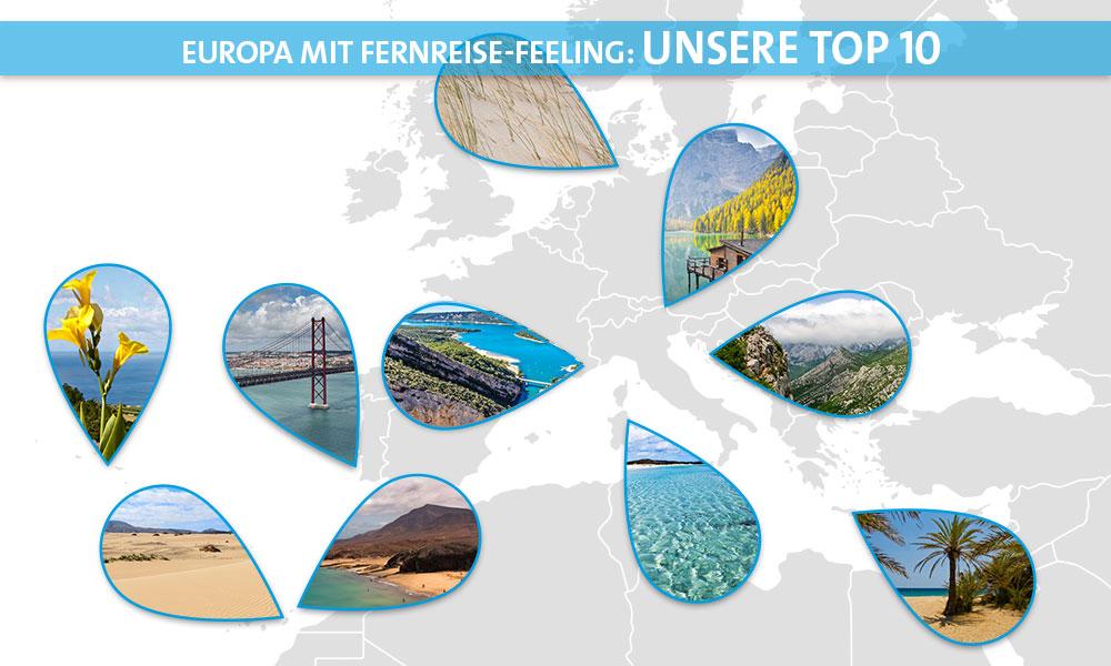 Fernreisefeeling Europa