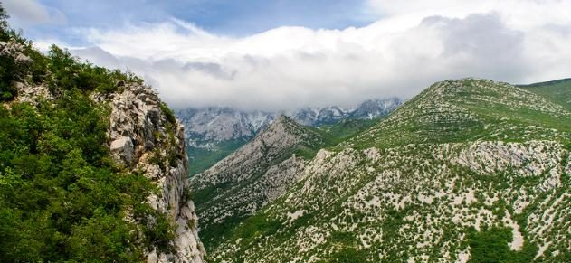 Nationalpark Paklenica in Dalamatien in Kroatien