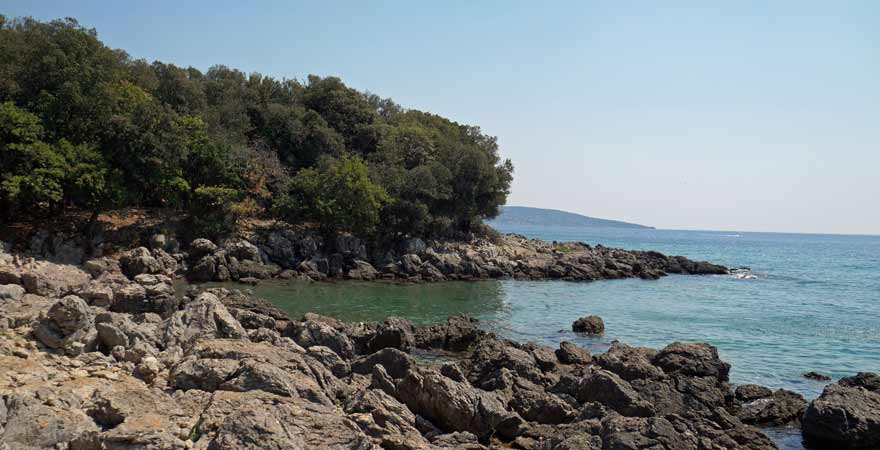 Krk kroatien fkk strände Ferienwohnungen Baska