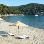 Strand bei Saplunara in Kroatien