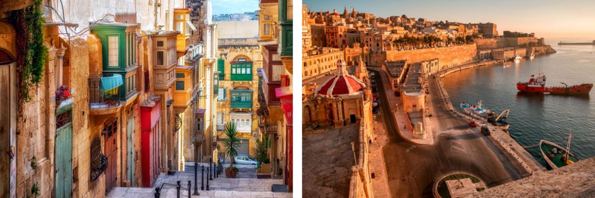 Urlaub in Malta: Valletta