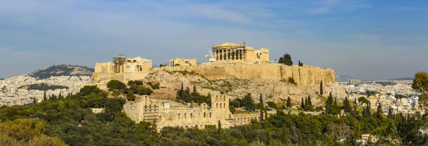 Akropolis in Athen in Griechenland
