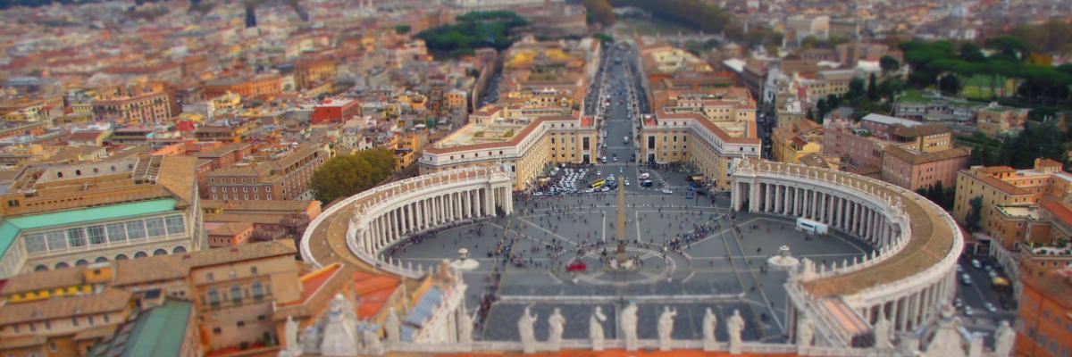 Vatikanstadt in Rom in Italien