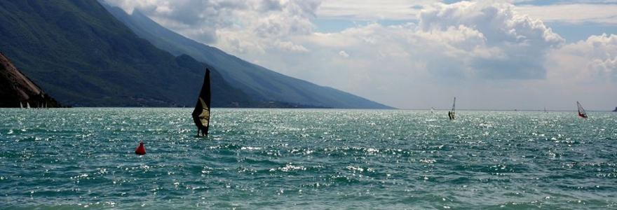 Gardasee Windsurfer