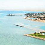 Blick über El Gouna in Aegypten