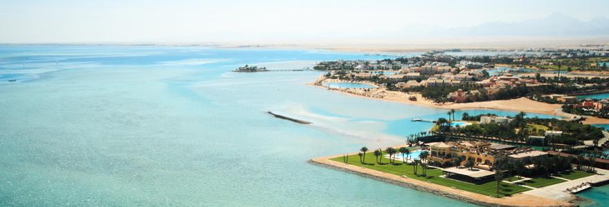 Blick über El Gouna