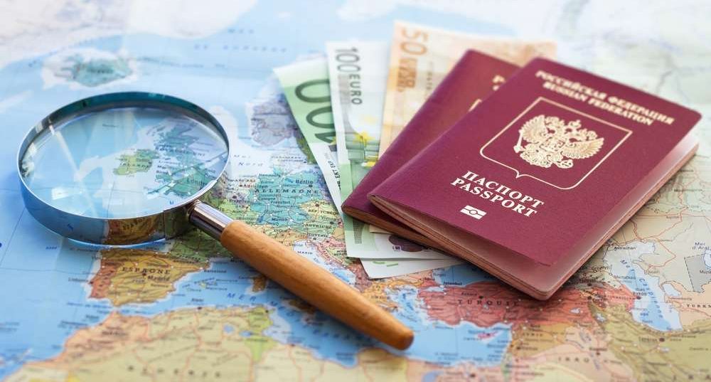 Landkarte und Geld