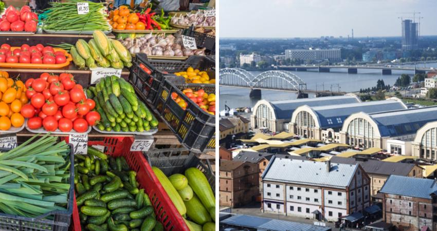 Zentralmarkt in Riga