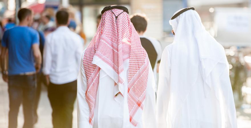 Traditionelle Kleidung Dubai