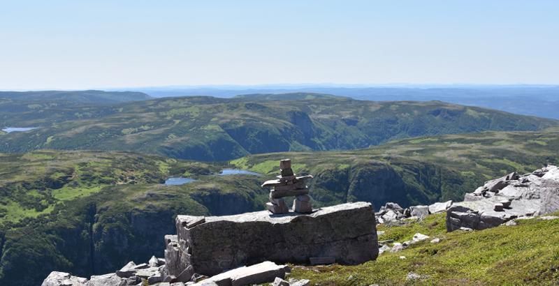 Gros morne mountain in kanada