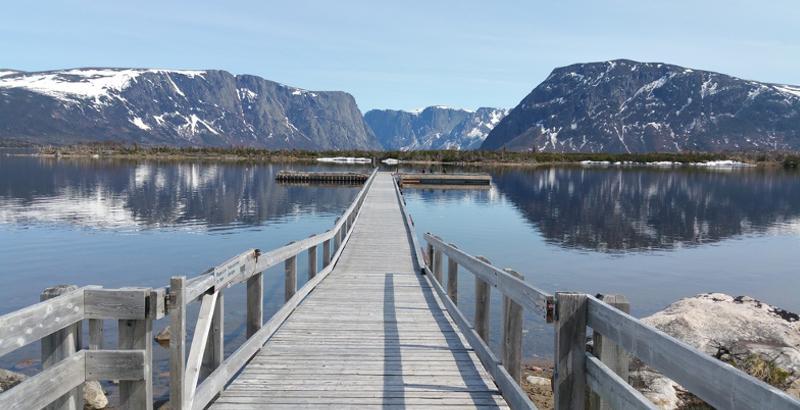 Gros morne mountain in kanada