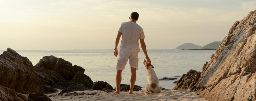 Mit Hund in Italien