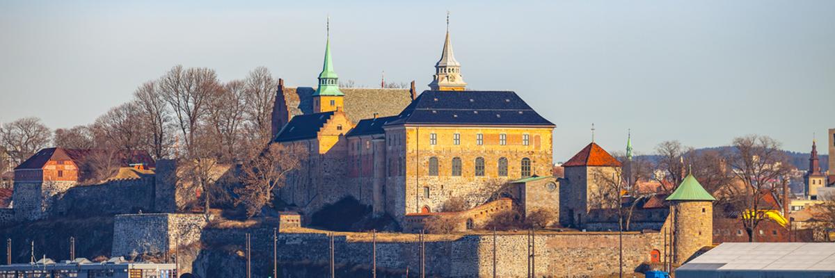 Spaziergang Festung Akershus Oslo