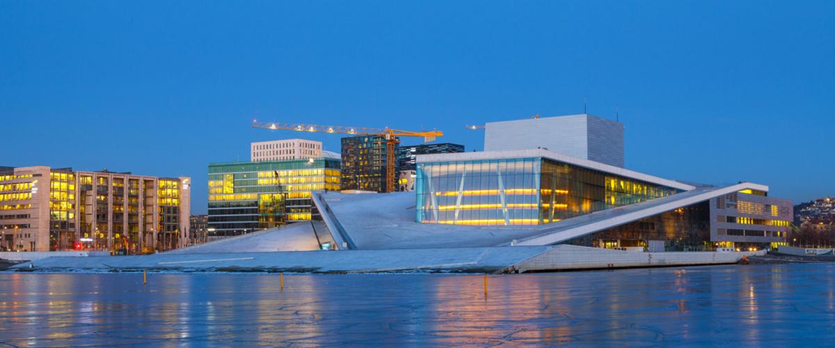 Die Oper Wahrzeichen in Oslo
