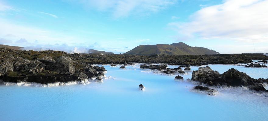 Blaue Lagune in Island
