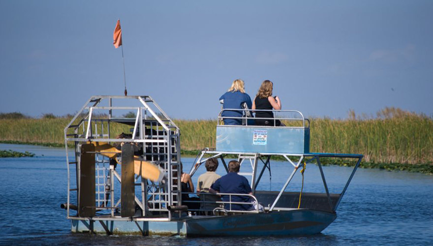 Flussfahrt everglades nationalpark