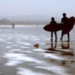 Surfer in Essaouira in Marokko
