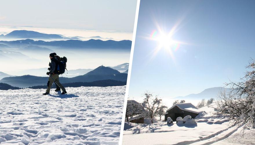 Wandern und Skifahren in Slowenien