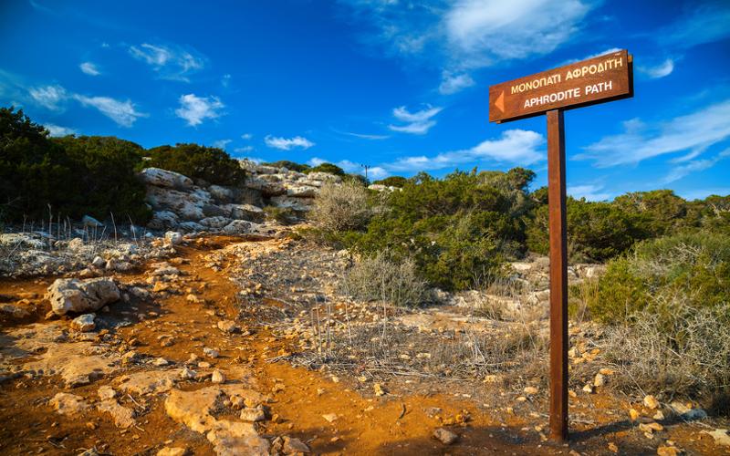 Aphrodite Wanderweg auf Zypern