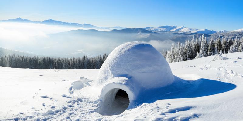 Iglu im Allgäu