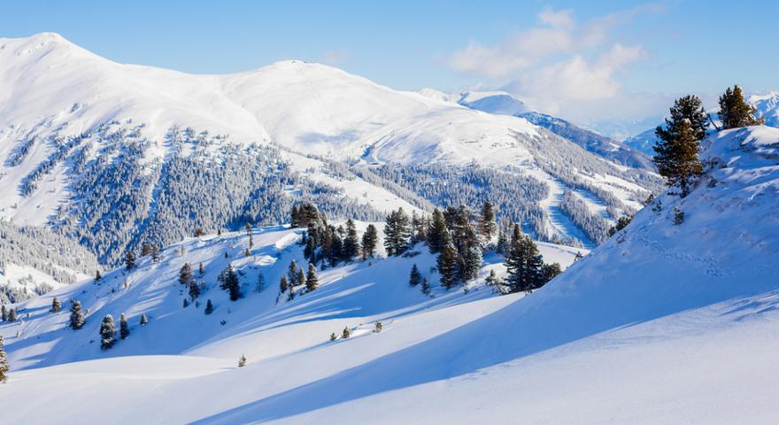 Skigebiet Österreich