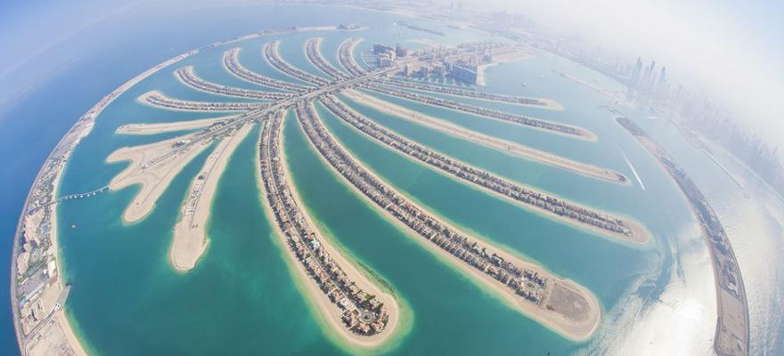 The Palm in Dubai in den VAE