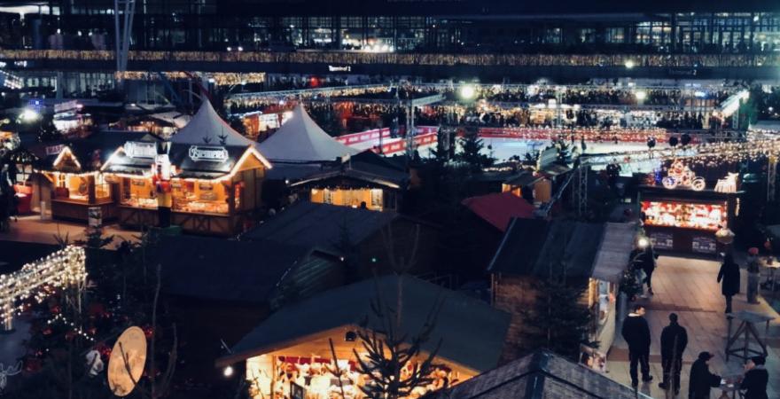 Flughafen Weihnachtsmarkt