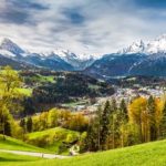 Berge Wiese in Deutschland