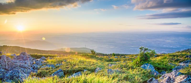 Landschaft in Bulgarien